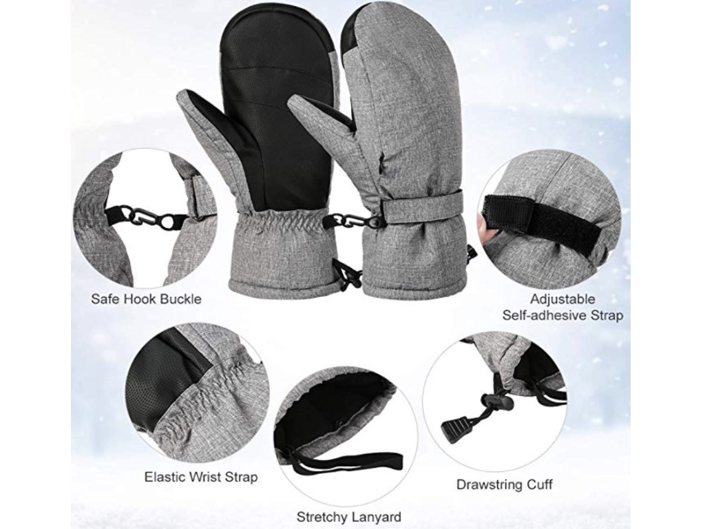 Top 10 Best Waterproof Insulated Snowboard Mittens of 2022 Review