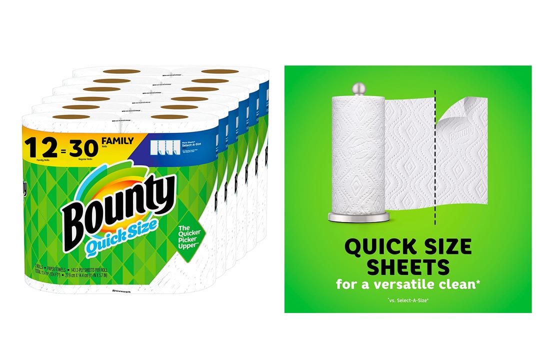 Bounty Quick-Size Paper Towels