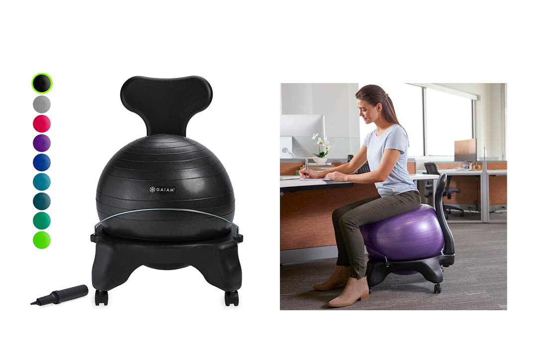 Gaiam Classic Balance Ball Chair