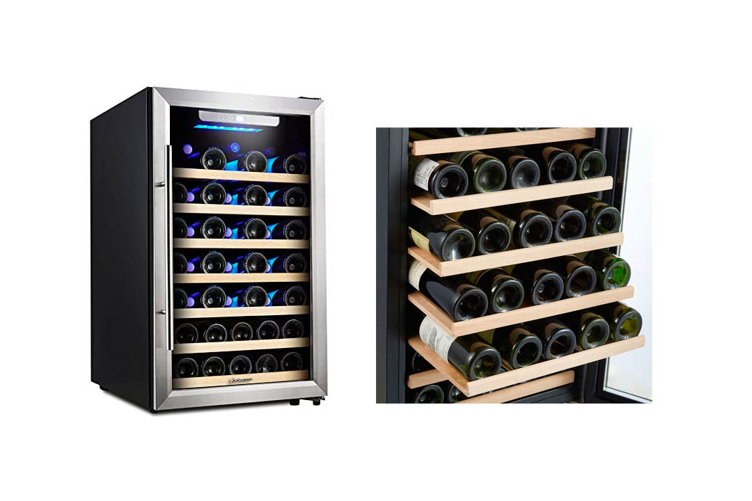 Kalamera 50 Bottle Compressor Wine Refrigerator