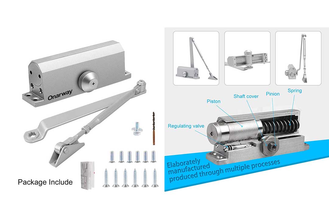 Onarway Adjustable Automatic Door Closer