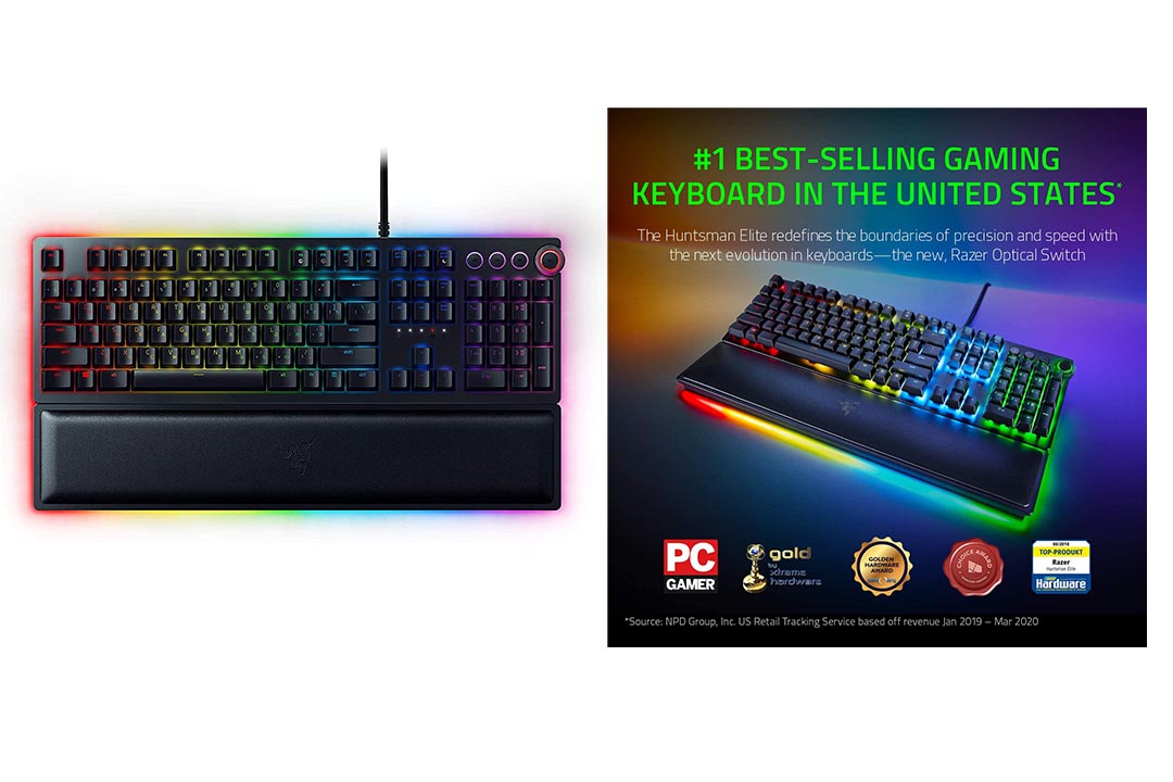 Razer Huntsman Elite Gaming Keyboard: Fastest Keyboard Actuation