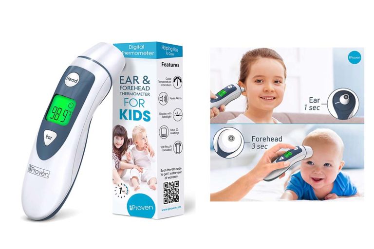 The 10 Most Accurate Forehead and Ear Thermometer for Kids VK Perfect