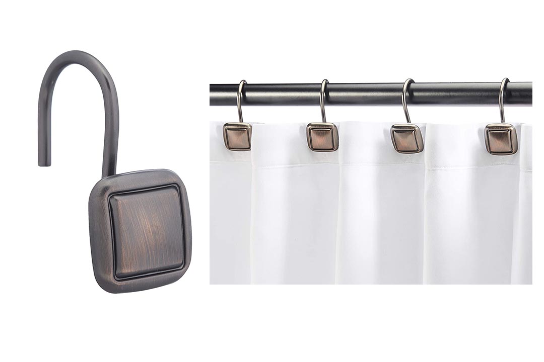 AmazonBasics Shower Curtain Hooks