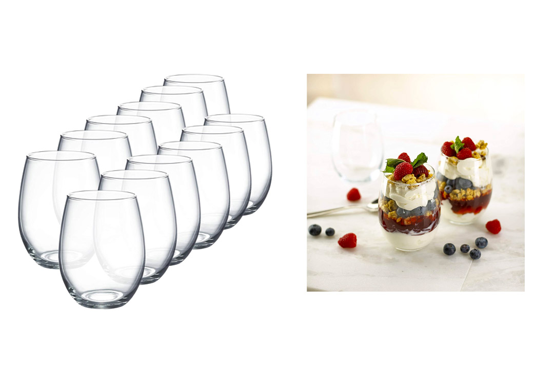 Luminarc Perfection Stemless Wine Glass