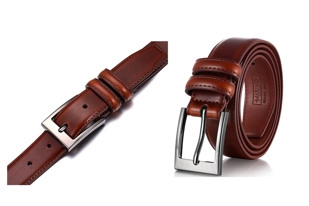 Marino’s Men Genuine Leather Dress Belt