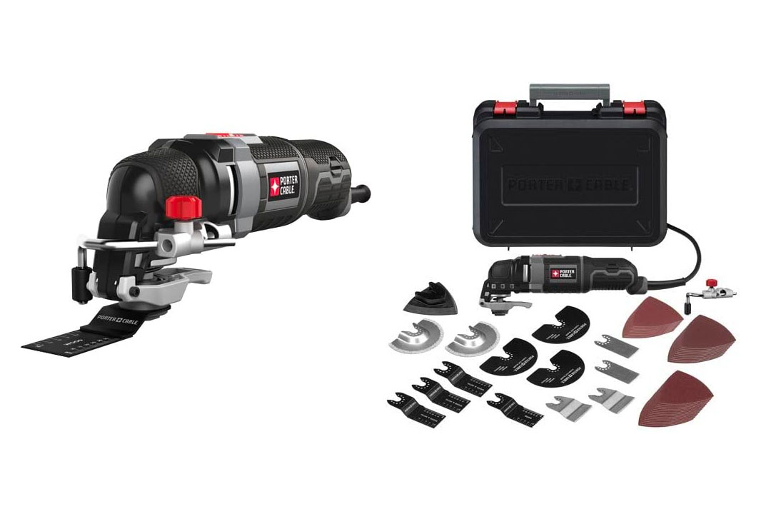 PORTER-CABLE Oscillating Tool Kit, 3-Amp, 52 Pieces (PCE605K52)