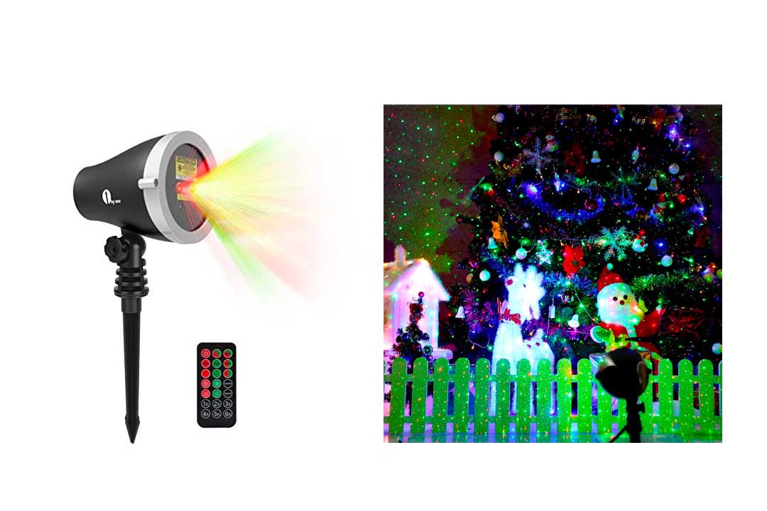 1Byone Christmas Outdoor Laser Light Projector