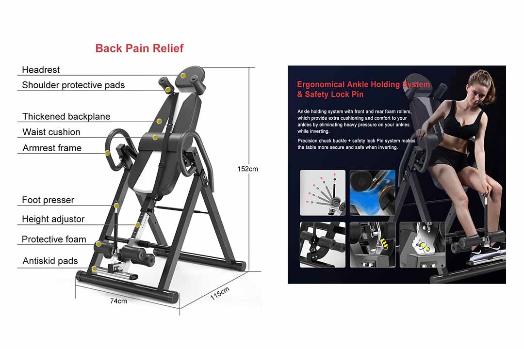 Bigzzia Gravity Heavy Duty Inversion Table