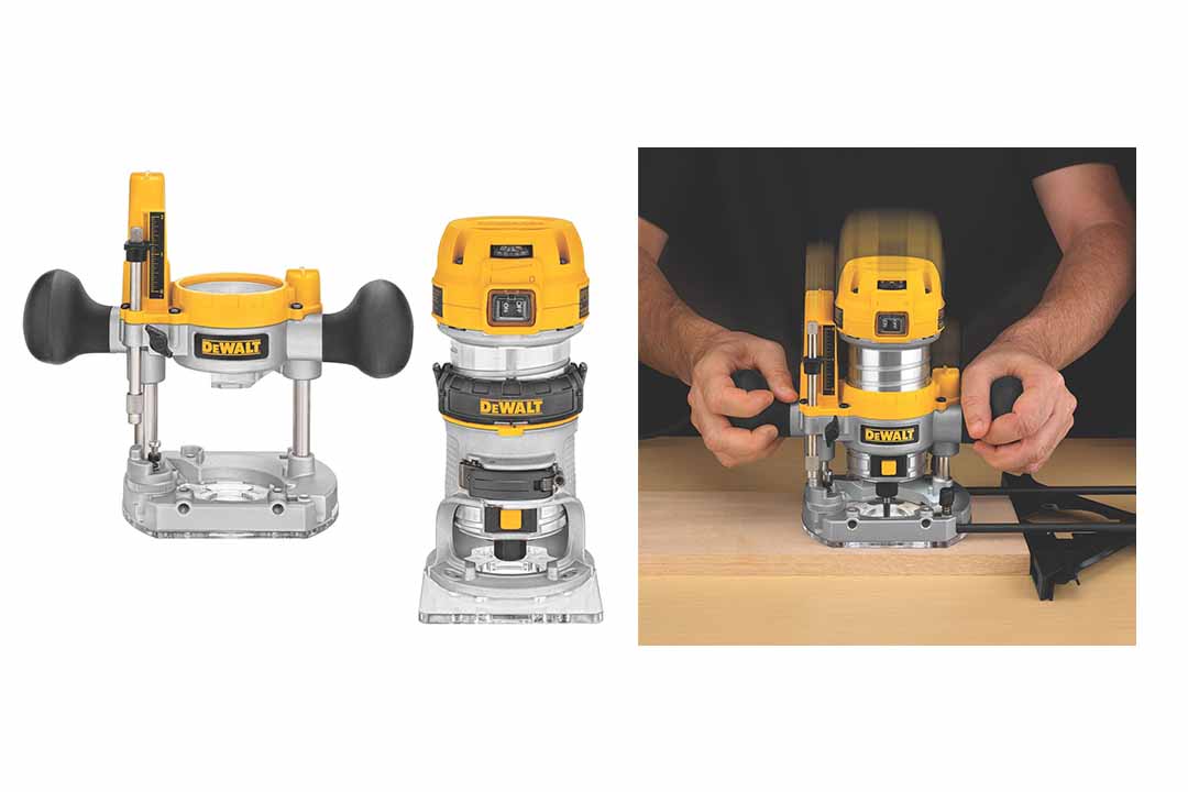 DEWALT Fixed/Plunged Router