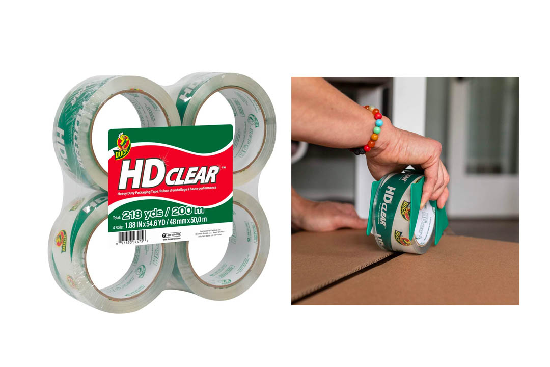 Duck HD Clear Heavy Duty Packaging Tape