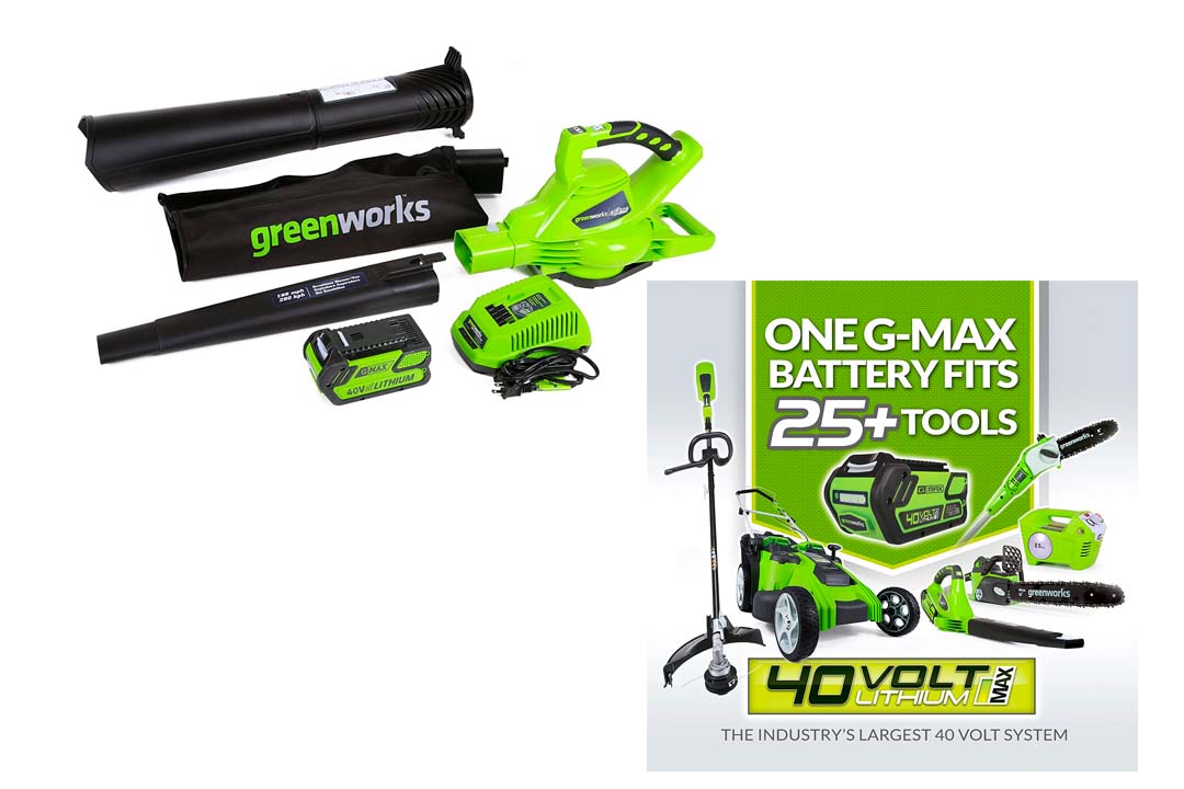 Greenworks 40V 185 MPH Rate Cordless Blower