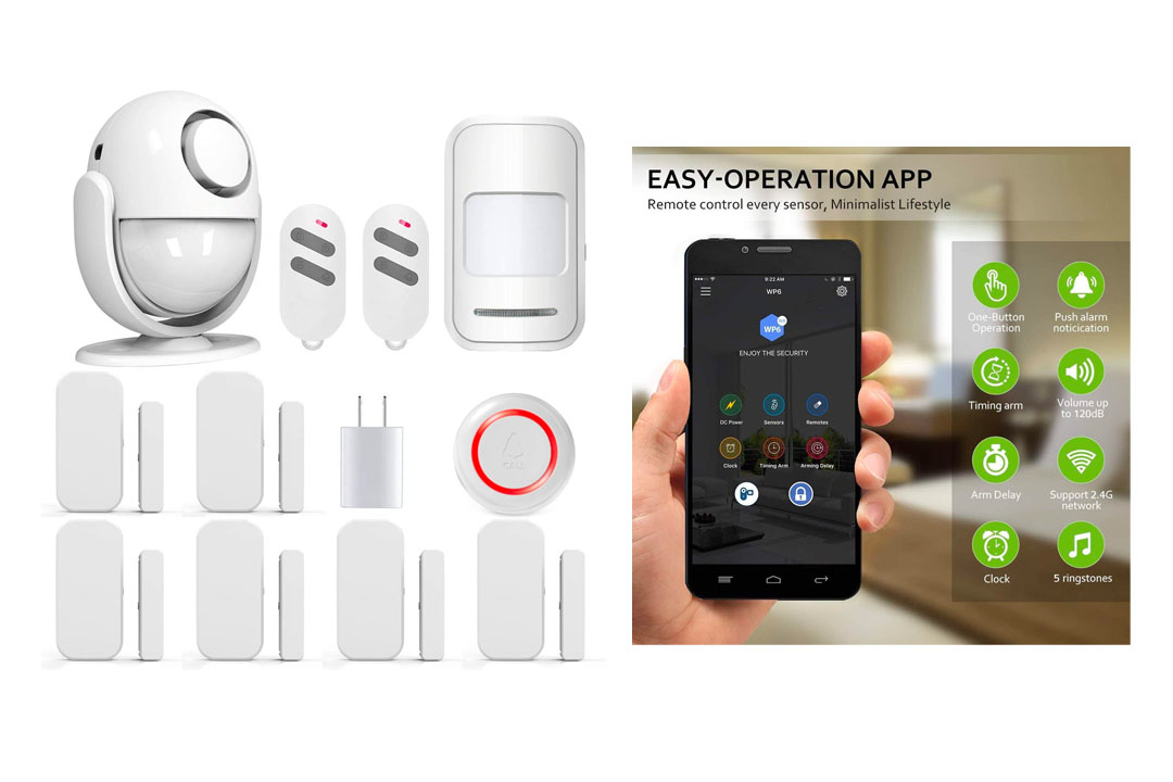 PANNOVO Wireless Home Security Alarm System