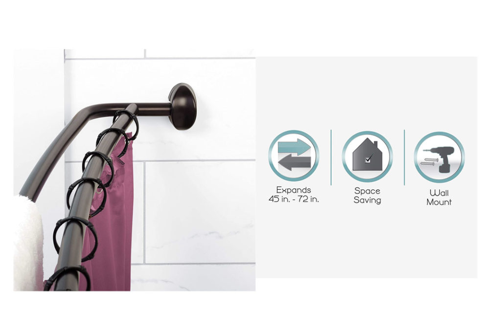 The 10 Best Curved Shower Rods of 2022 Review VK Perfect