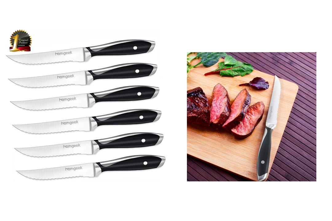 German X50Cr15 Stainless Steak Knives