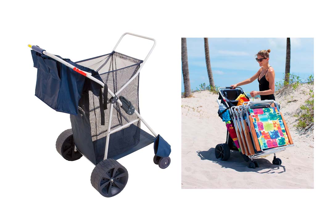 Rio Beach Wonder Wheeler Wide Beach Cart