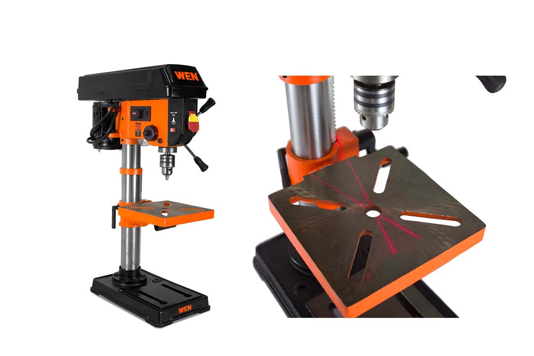WEN 4210T 10 Inch Drill Press with Laser
