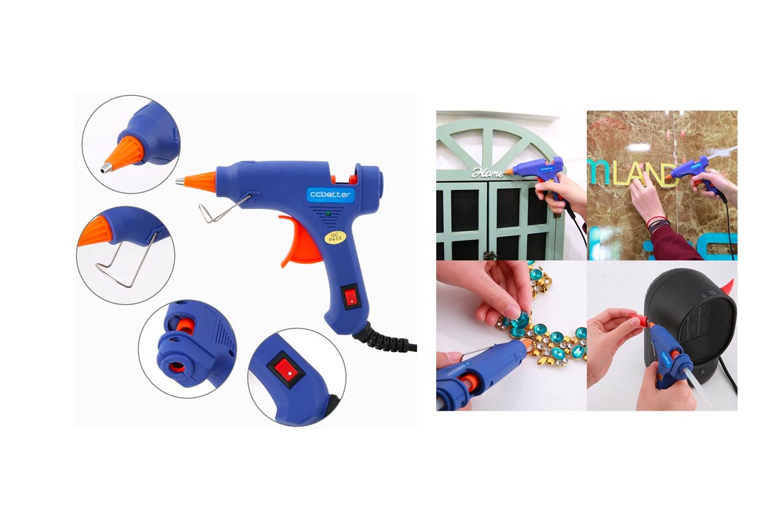 ccbetter Upgraded Mini Hot Melt Glue Gun