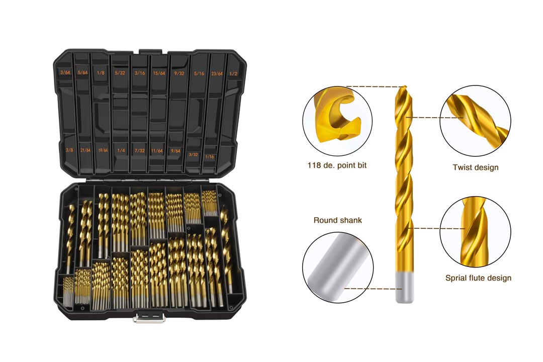 EnerTwist Titanium Drill Bit kit