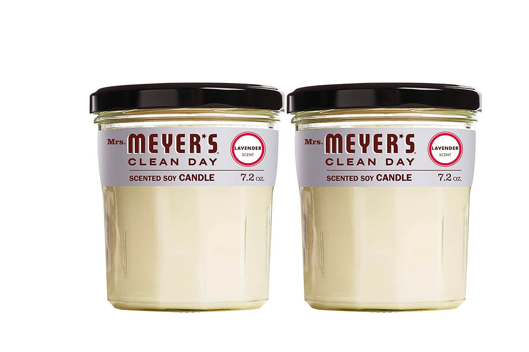 Mrs Meyers Scented Soy Candle