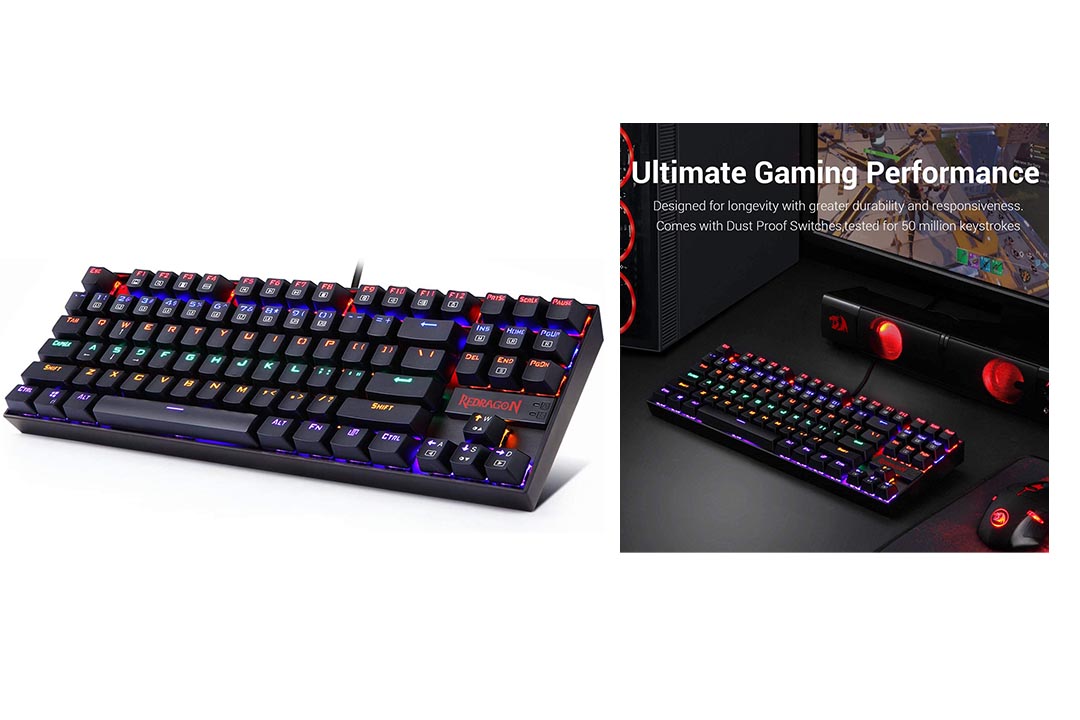 Redragon K552 60% Mechanical Gaming Keyboard Compact