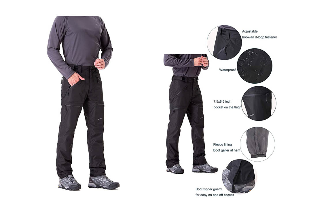 Trailside’s Men's Snow Insulated Ski Pants