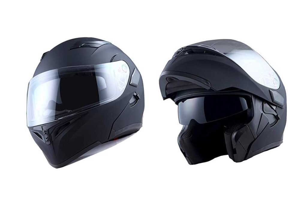Top 10 Best Matte Black Motorcycle Helmet of 2022 Review - VK Perfect
