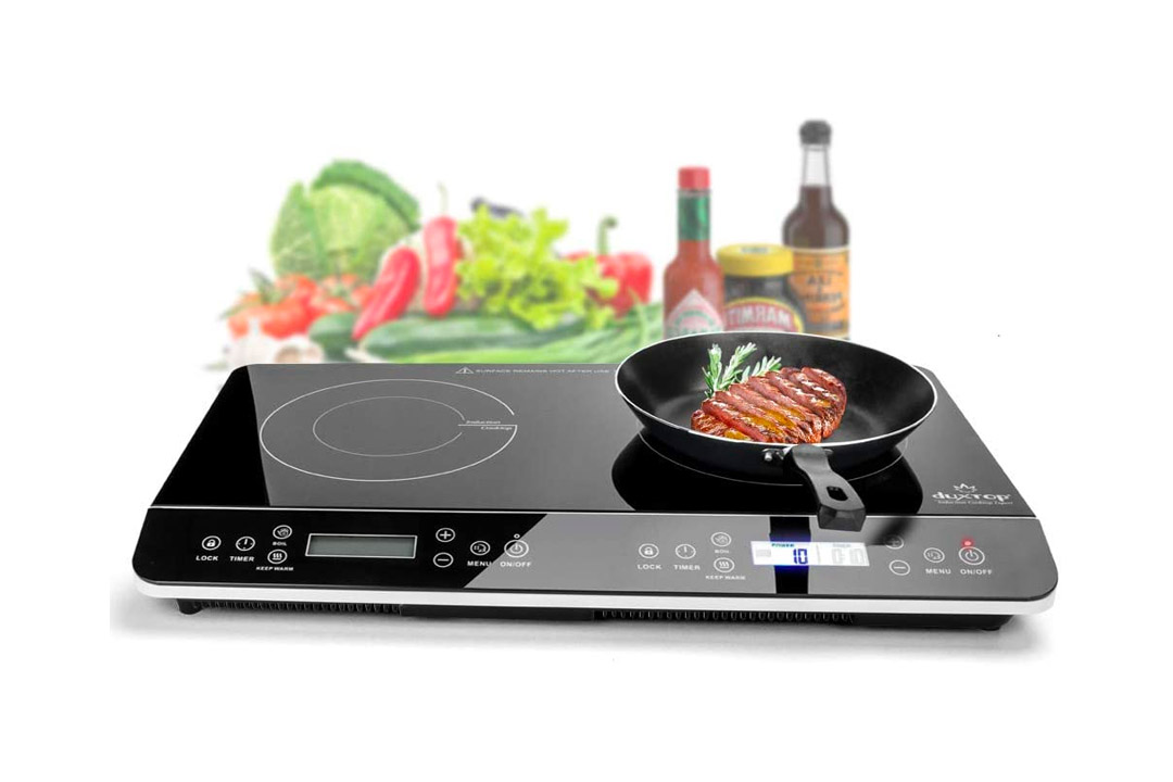 Duxtop 9620LS LCD Portable Double Induction Cooktop