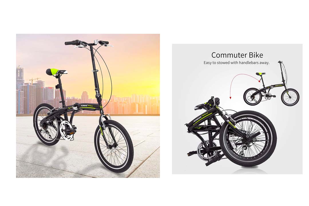 Murtisol Folding Bike 20’’ Hybrid Bicycle