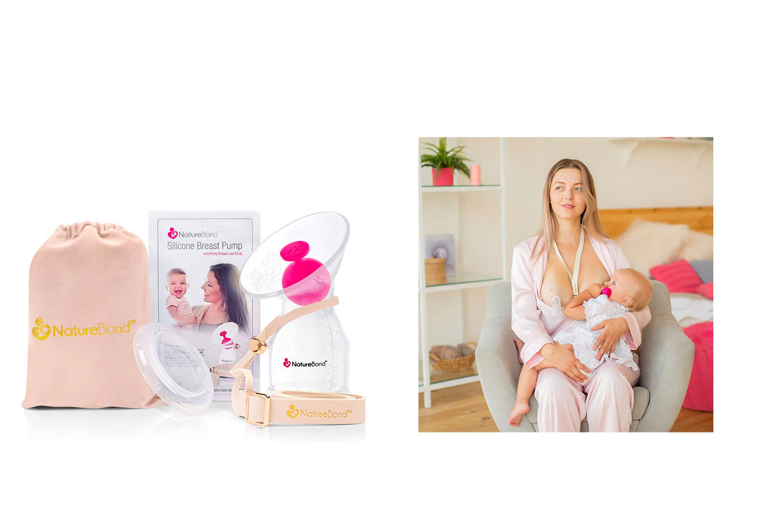 Silicone Breastfeeding Manual Breast Pump