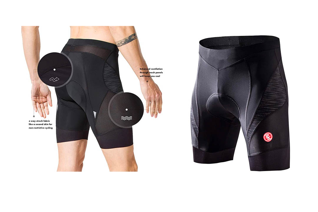 Eco-daily Men's 4D Padded Cycling Shorts