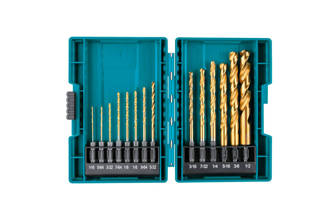 Makita B-65399 Impact Gold 14 Piece Titanium Drill Bit Set