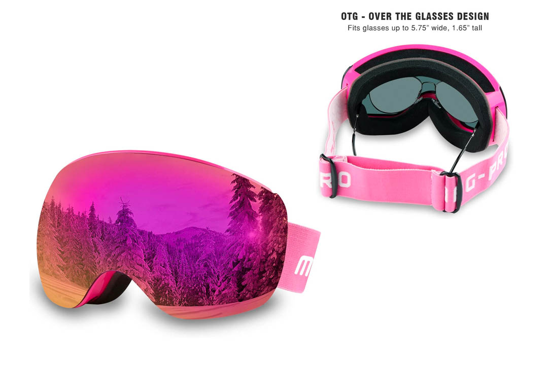 AKASO OTG Ski Goggles