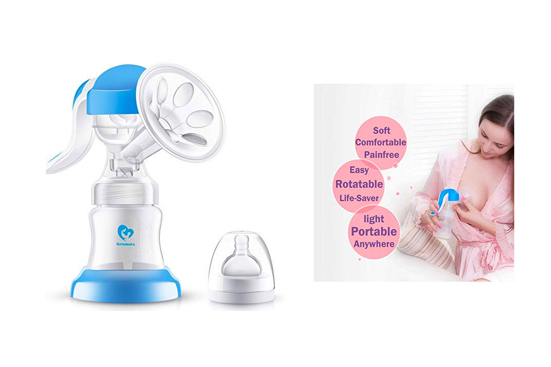 Bellababy 2 Pieces Manual Breast Pump Kit