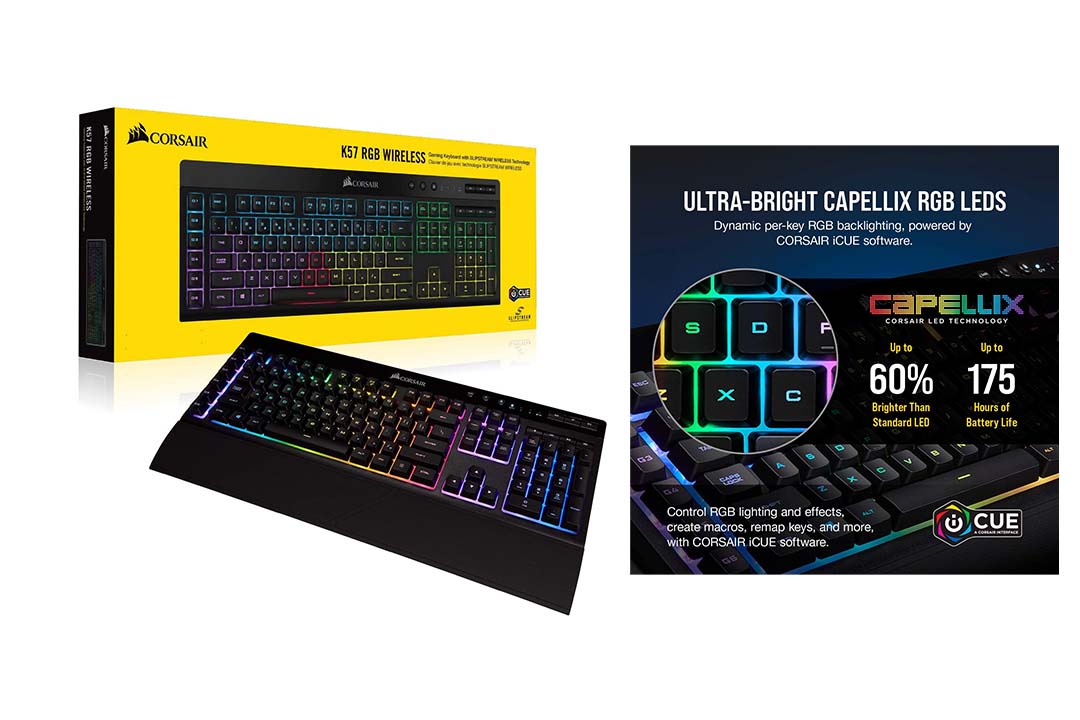 CORSAIR K57 RGB Wireless Gaming Keyboard