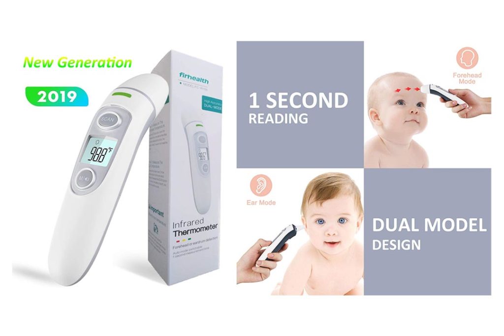 The 10 Most Accurate Forehead and Ear Thermometer for Kids VK Perfect