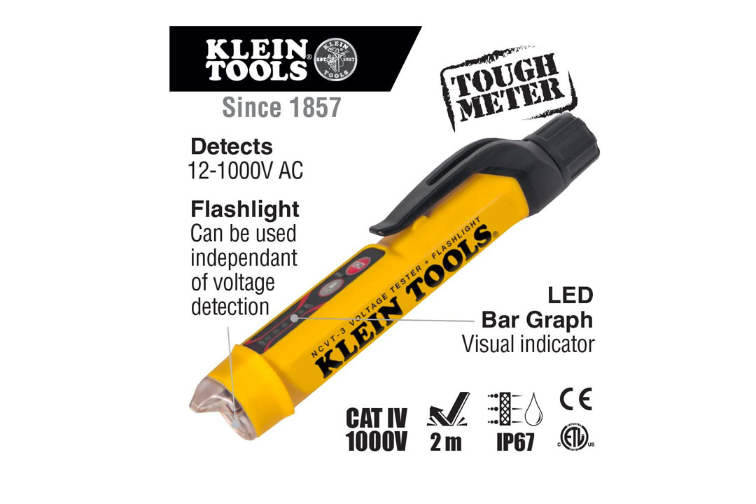 Klein Tools NCTV-3 Non-Contact Voltage tester Pen