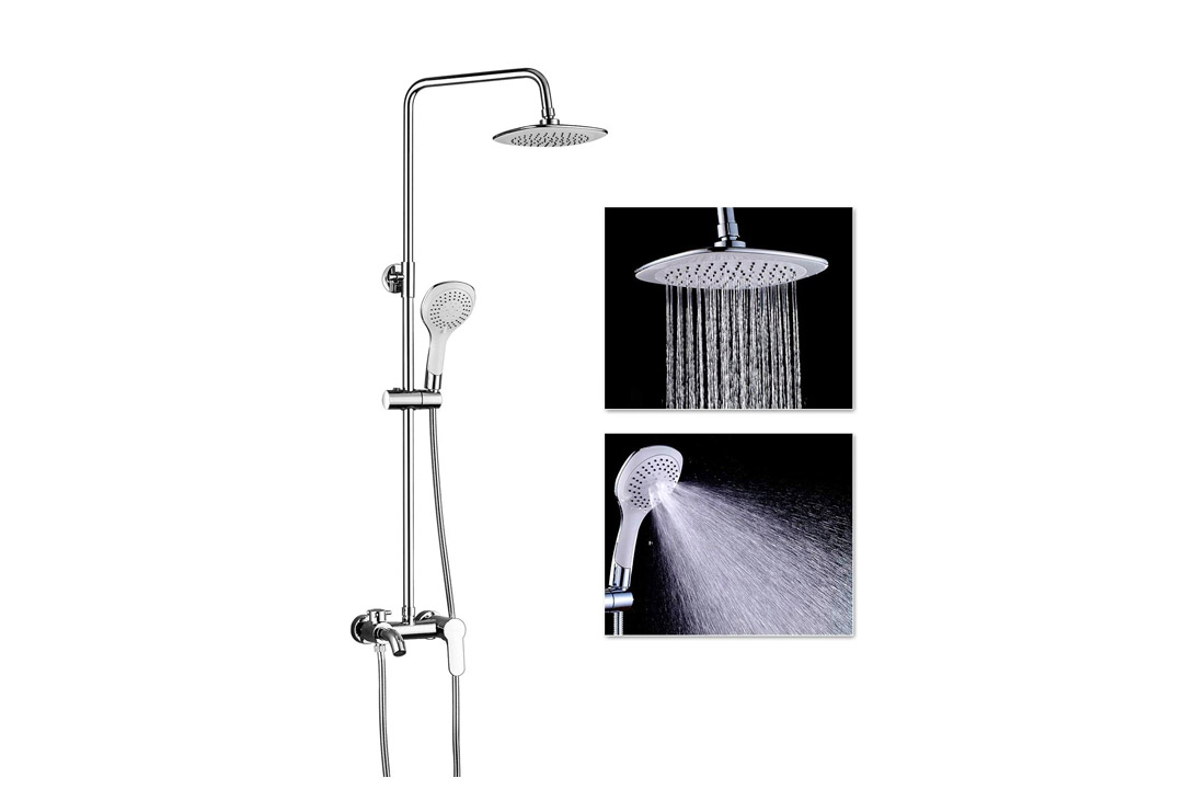 7. ROVOGO Thermostatic Shower System Set