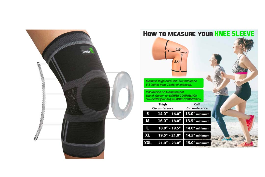 TechWare Pro Knee Compression Sleeve