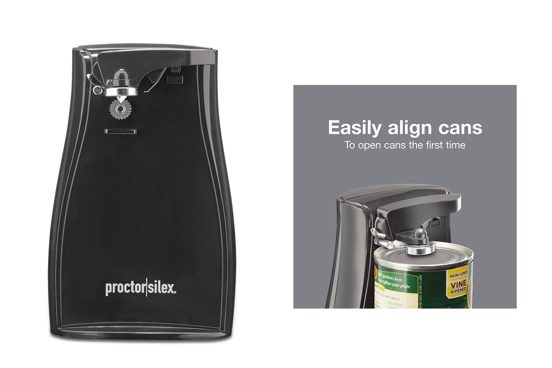 Proctor Silex Power Electric Automatic Can Opener