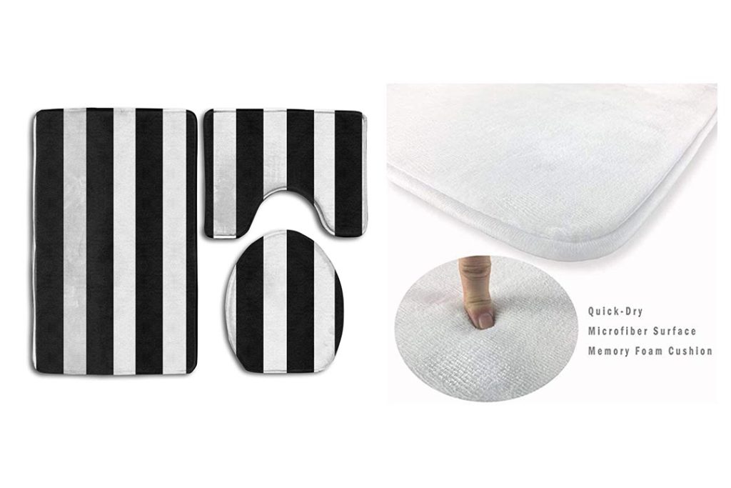 Top 10 Best Striped Bathroom Rugs of 2022 Review VK Perfect