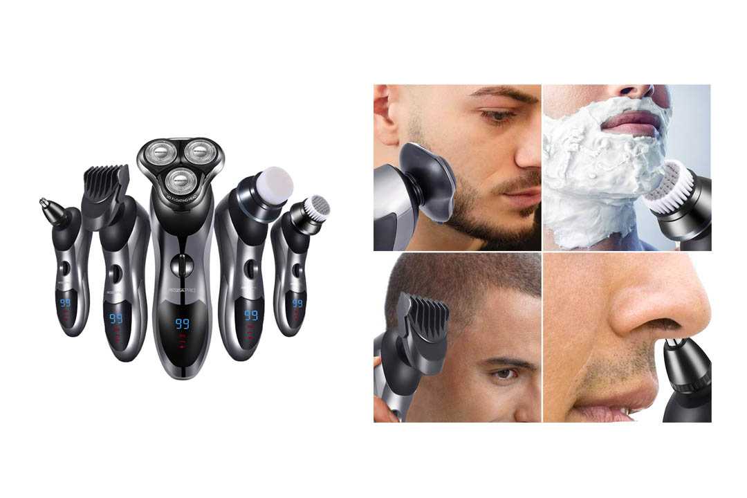 5 in 1 Electric Razor for Men Rotary Shaver