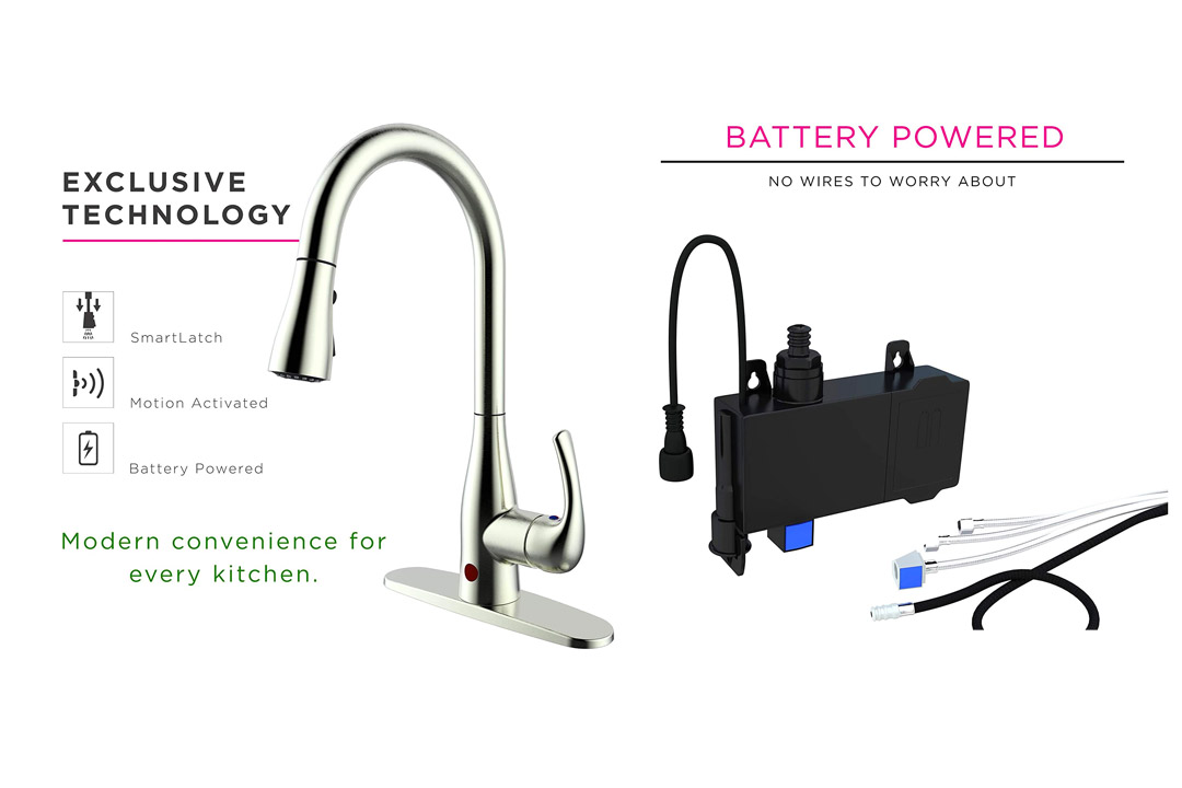 FLOW Motion-sensor Kitchen Faucet