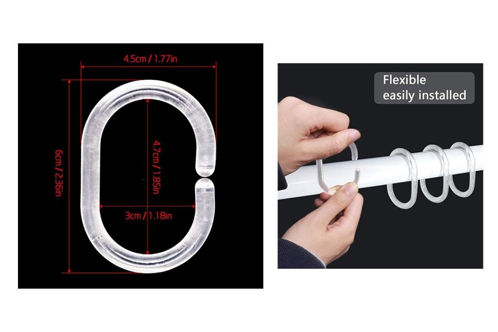 Top 10 Best Shower Curtain Hooks of 2022 Review VK Perfect