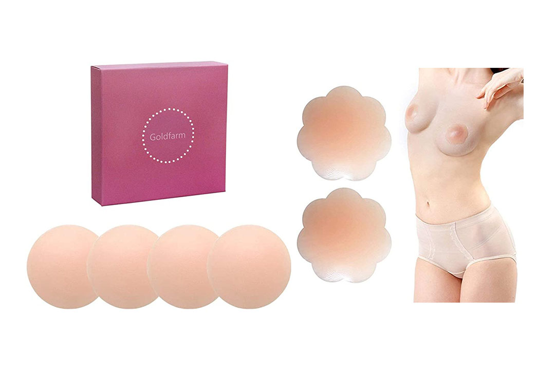 Nipples Cover pasties Silicone Reusable Breast Pasties Adhesive Bra