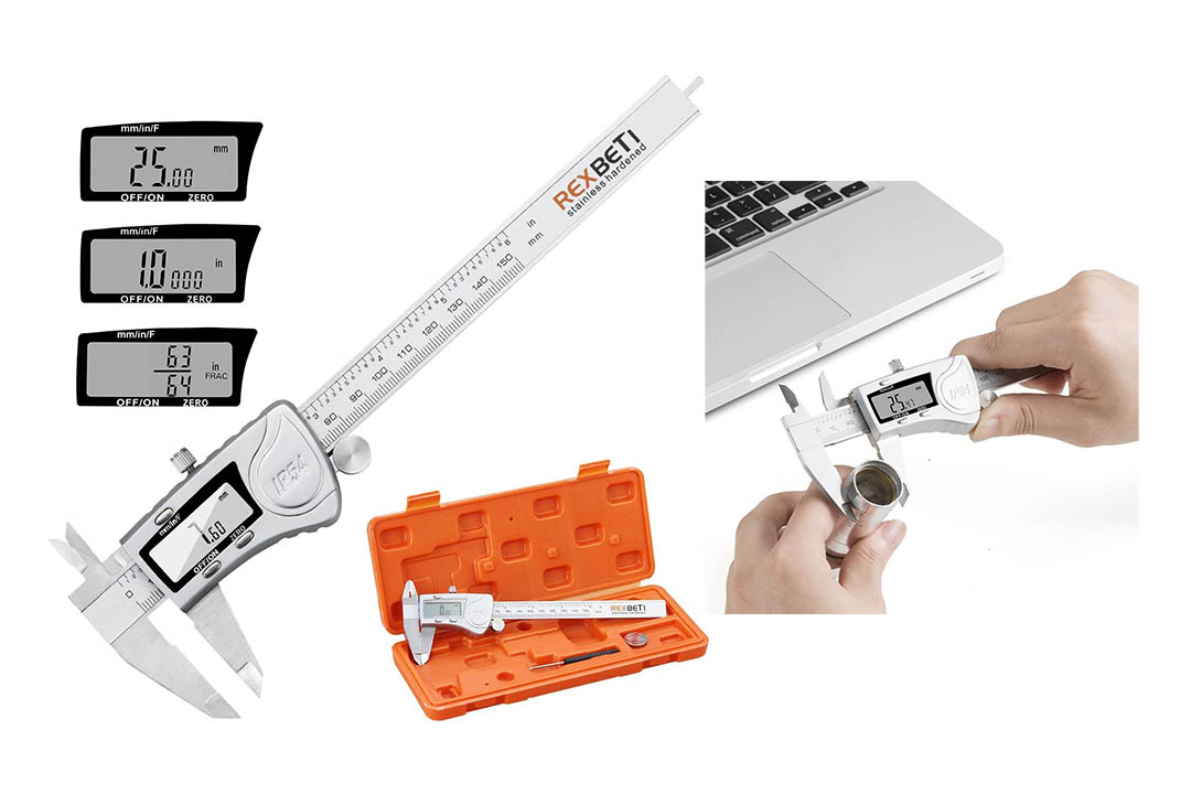 iGaging ABSOLUTE ORIGIN 0-6" Digital Electronic Caliper - IP54 Protection/Extreme Accuracy